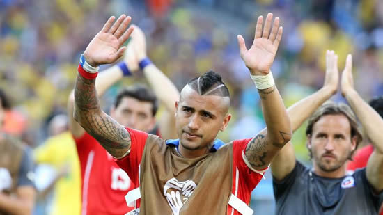 United quoted over £45m for Vidal