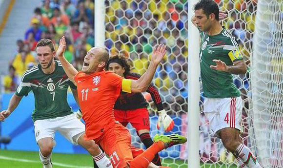 Jokes! Latest Google Doodle ribs Holland’s Arjen Robben for his diving antics