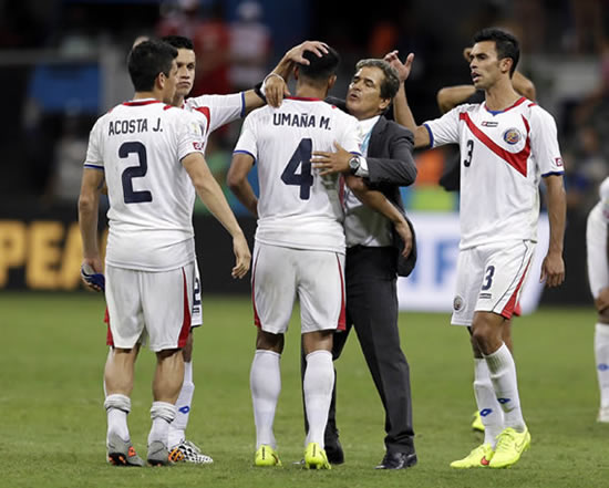 Costa Rica fans left lying in pools of blood at fan park