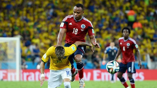 No FIFA action against Juan Zuniga for challenge on Neymar