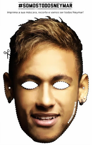 Brazil federation encourages fans to wear unsettling Neymar mask to World Cup semifinal