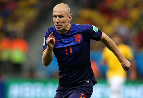 Arjen Robben passed up the chance to join Louis Van Gaal at Manchester United