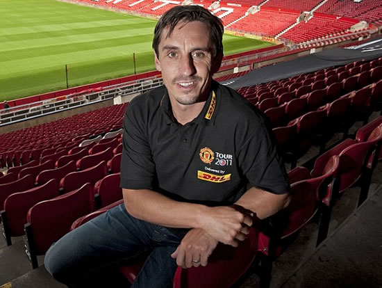 Man United legend Gary Neville mocks Manchester City on Twitter