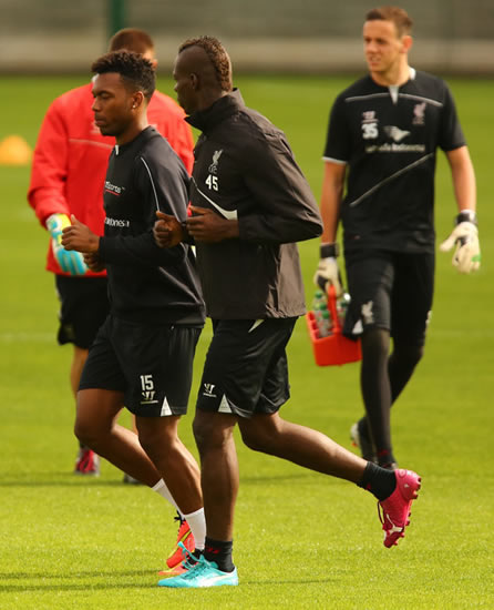 With a little help from his friends! Mario Balotelli introduces us to his new band