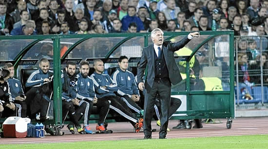 Real Boss angered by Ludogorets' Opener - Ancelotti: 