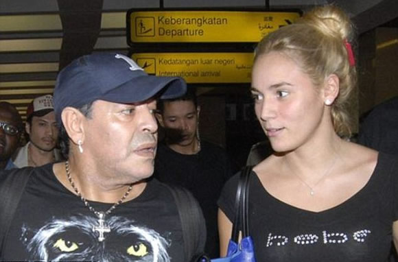 Leaked video shows Diego Maradona allegedly beating ex-girlfriend Rocio Oliva