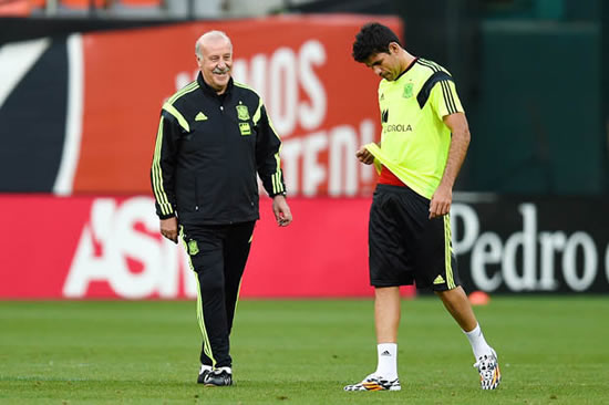Jose Mourinho's stance on Chelsea's Diego Costa a pain for Spain chief Vicente Del Bosque