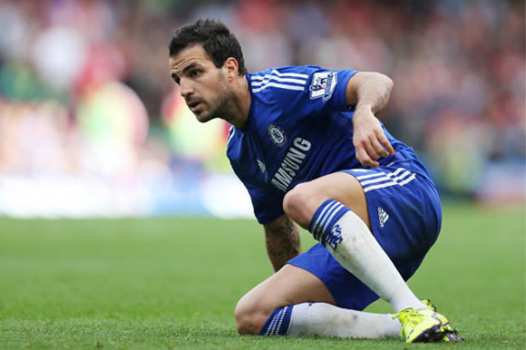 Vicente Del Bosque in NEW dig at Chelsea after Cesc Fabregas withdraws from Spain duty