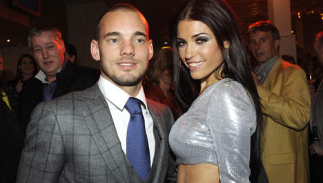 Wesley & Yolanthe Sneijder’s house in Holland raided by police in alleged drugs bust, nothing found