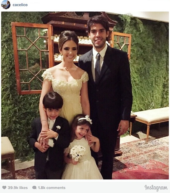 Kaka and wife Carol Celico officially break off divorce split, announce on Instagram