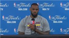 LeBron talks Irving injury & MVP Curry