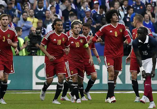 France 3-4 Belgium: Fellaini and Hazard inspire thrilling friendly win