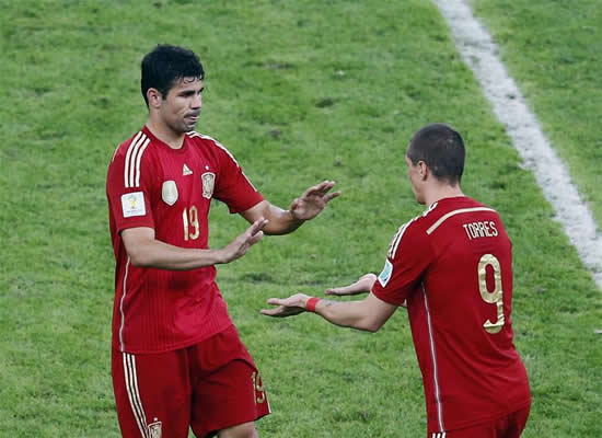Del Bosque: Diego Costa was left out of Spain squad for “sporting reasons”