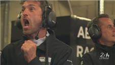 Actor Patrick Dempsey on Le Mans podium