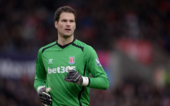 Chelsea launch bid for Asmir Begovic, following Petr Cech’s transfer to Arsenal