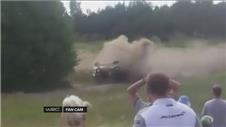 Ogier leads as Meeke crashes during Poland Shakedown