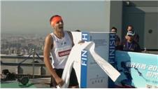 Athletes race up Beijing's tallest building