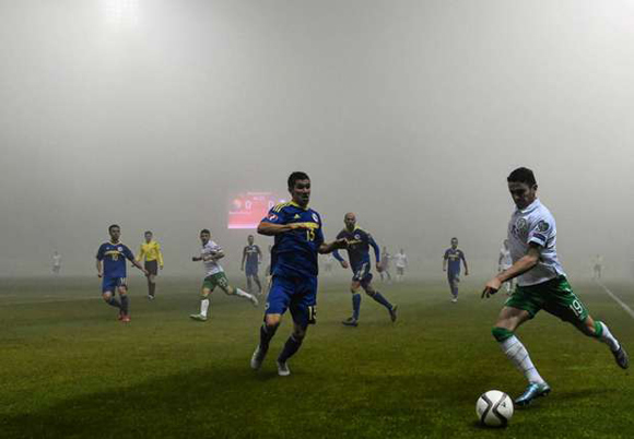 Bosnia and Herzegovina 1 - 1 Ireland: Edin Dzeko goal denies Republic of Ireland win and leaves play-off keenly poised