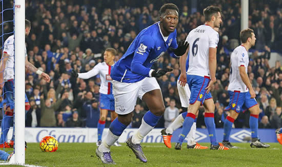 Everton 1-1 Crystal Palace: Third-time lucky for Lukaku as Everton claim a point against Crystal Palace
