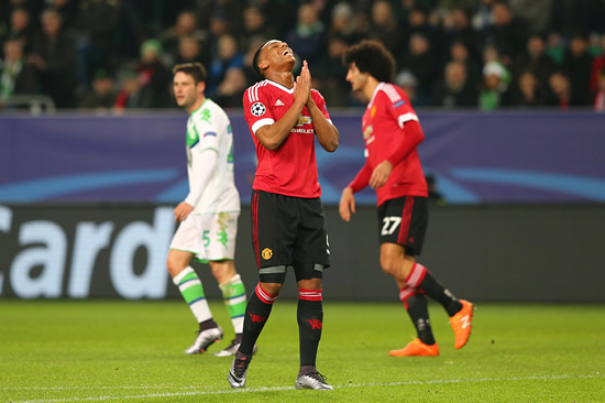 Wolfsburg 3 - 2 Manchester United: Manchester United stunned by Champions League exit