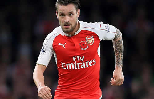 Mathieu Debuchy joins Bordeaux on loan from Arsenal