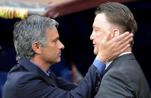 Jose Mourinho feels embarrassed for Manchester United's Louis van Gaal