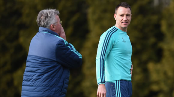 Guus Hiddink thinks it will be 'very tight' as John Terry battles to be fit to face PSG