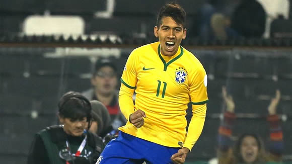 Liverpool's Firmino replaces injured Kaka for Brazil World Cup qualifiers
