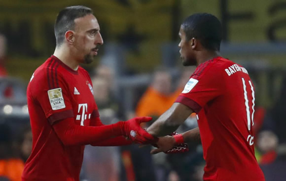 Ribery not moving for all the tea in China