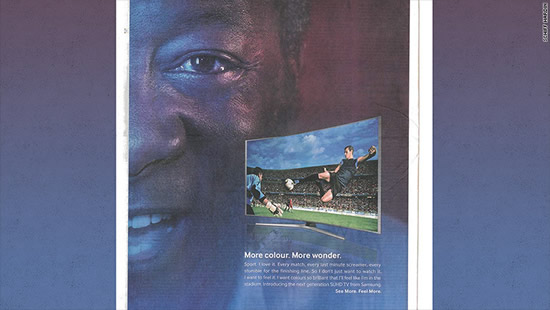 Brazilian legend Pele suing Samsung for $30 million over look-alike in newspaper ad