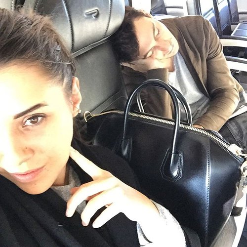Matteo Darmian caught napping by his girlfriend ahead of Man Utd v Everton