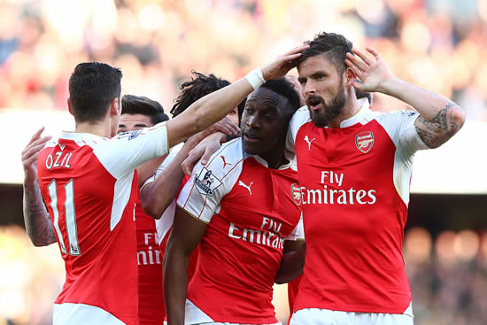 Arsenal 1 - 0 Norwich City: Danny Welbeck boosts Arsene Wenger on a mixed day at the Emirates for Arsenal
