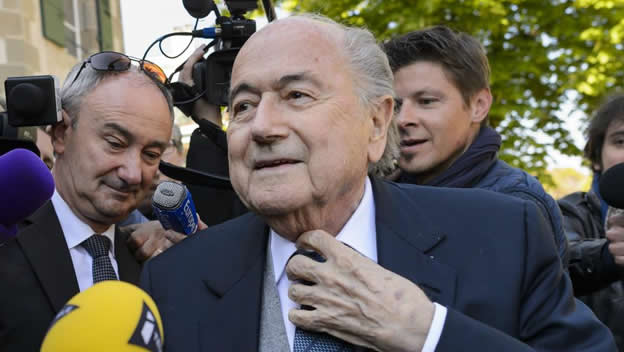 Blatter claims UEFA fixed draws using 'cold and hot balls'