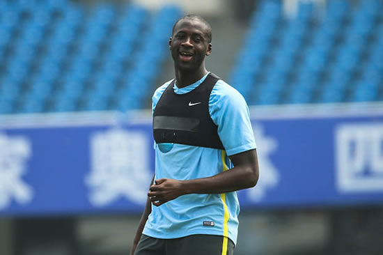 Yaya Toure insists he's going nowhere despite double Manchester City snub
