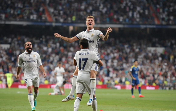 Real Madrid 2 - 1 Celta Vigo: Toni Kroos scores winner as Real Madrid edge out Celta Vigo
