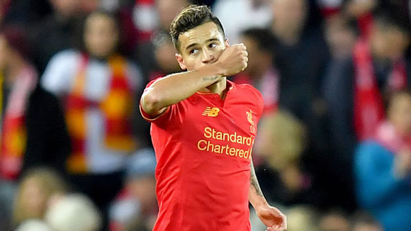 Liverpool's Philippe Coutinho is the best midfielder in Europe, says Xavi