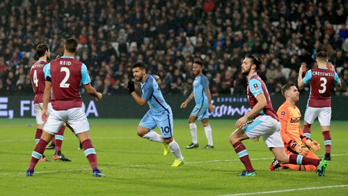 West Ham United 0 - 5 Manchester City: City sound FA Cup warning as Hammers crumble