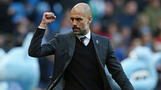 Pep Guardiola pleased with recent improvement in Manchester City's defence
