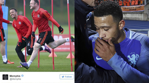Memphis Depay sends goodbye messages to just FOUR Manchester United players