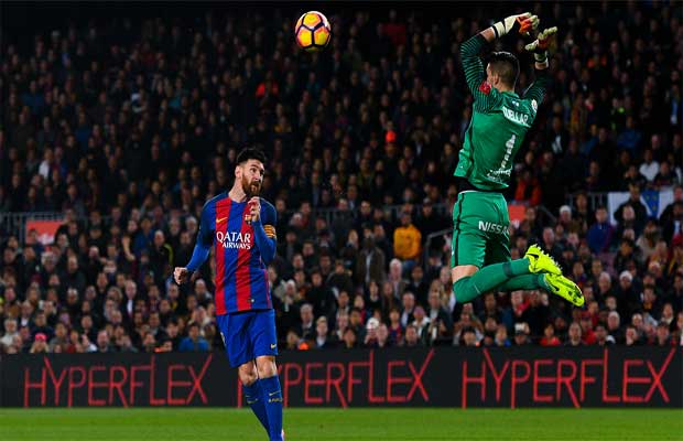 Barcelona 6-1 Sporting Gijon: Rakitic completes rout as hosts cruise