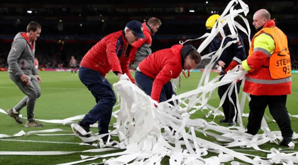 The Reason Why Bayern Fans Threw Toilet Paper Onto The Pitch