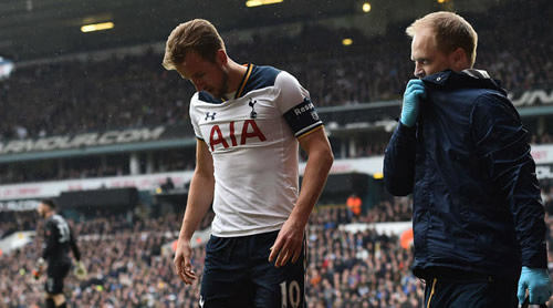 Kane's season could be over after twisting ankle