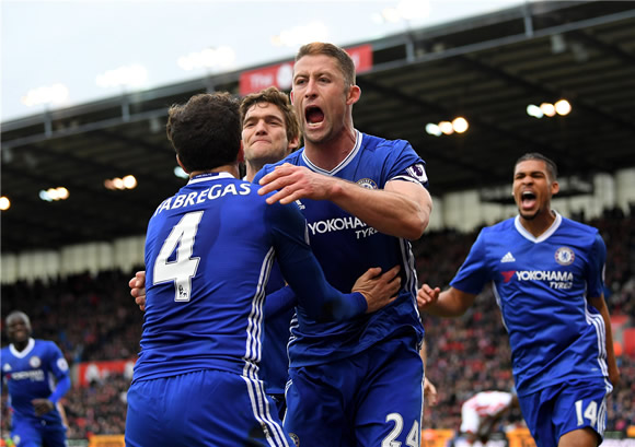 Stoke City 1 - 2 Chelsea FC: Chelsea continue march towards Premier League title with win at Stoke