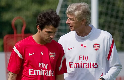 What Arsene Wenger said about Cesc Fabregas and Samir Nasri in 2011