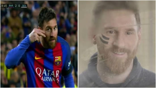 Messi dedicates goal against Sevilla to children fighting cancer