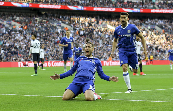 Chelsea FC 4 - 2 Tottenham Hotspur: Chelsea see off Tottenham with thrilling win to secure place in FA Cup final