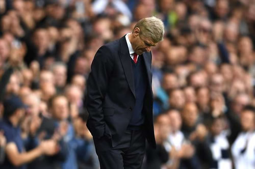 Arsene Wenger walks out of post-match interview after losing to Tottenham