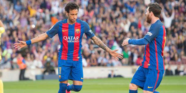 Barcelona 4 Villarreal 1: MSN pass 100 for season in routine win
