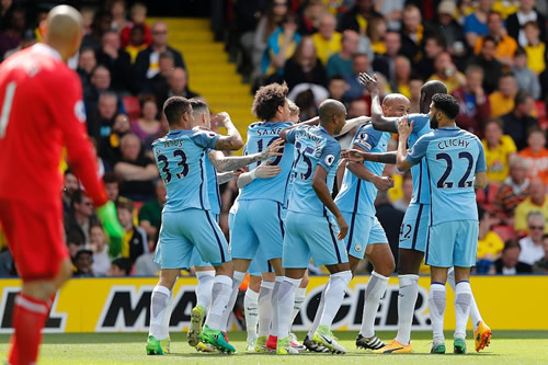 Watford 0 - 5 Manchester City: Manchester City secure third spot with five-star performance at Watford