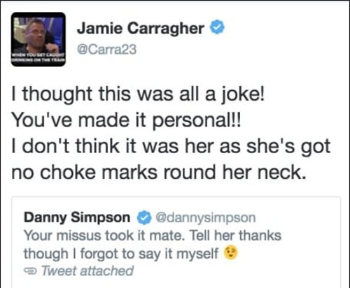 Liverpool legend Jamie Carragher deletes Tweet about Danny Simpson